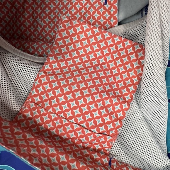 Bonobos Swim Trunks‎ Shorts Mens L Blue Tropical Lined Drawstring - Picture 6 of 11